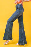 Wide Leg Medium Wash Jeans
