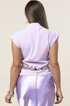 Mock Neck Elegant Top