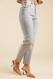 Metallic Denim Jeans