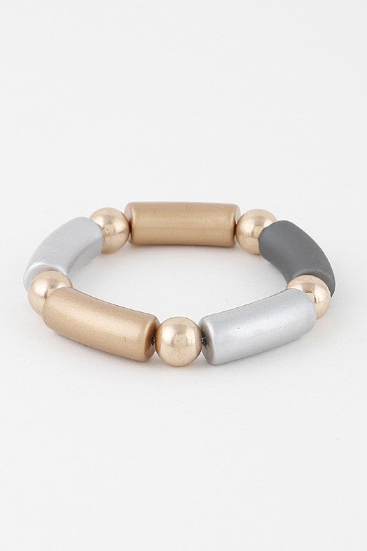 Beaded Tube Bracelet
