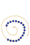 Circle Jewel Chain Belt (Pick Color)