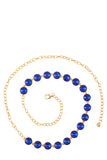 Circle Jewel Chain Belt (Pick Color)