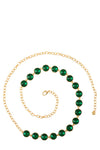 Circle Jewel Chain Belt (Pick Color)
