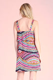Mystic Jewel Print Sun Short Dress