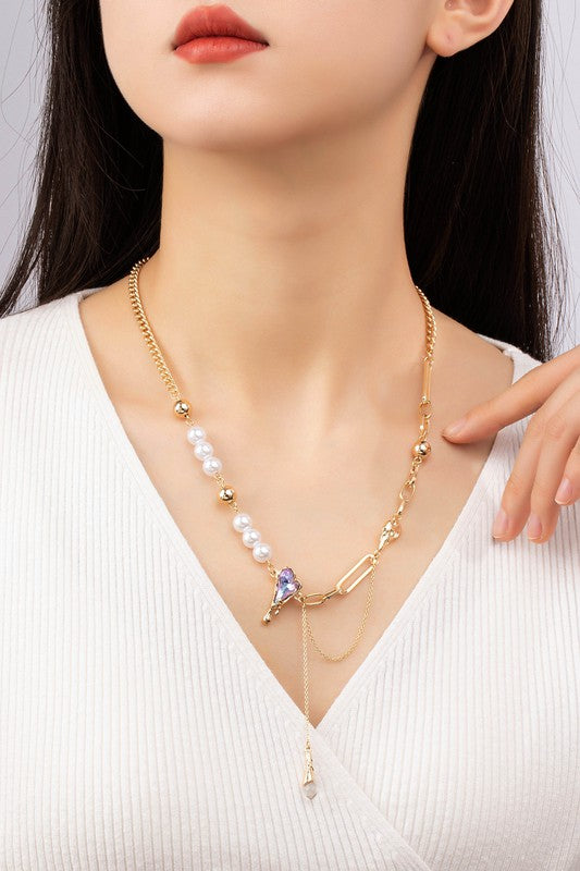 Mila Swarovski Crystal Heart Necklace Mila Swarovski Crystal Heart Necklace