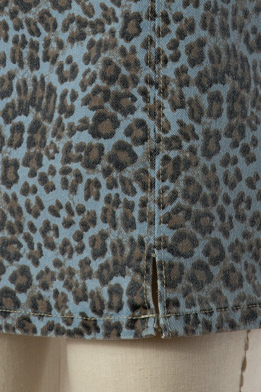 Animal Print Skirt