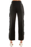 Fringe Detail Trousers