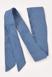 Denim Ribbon Belt