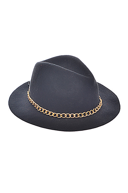 Tied Up Yarn Lined Fedora