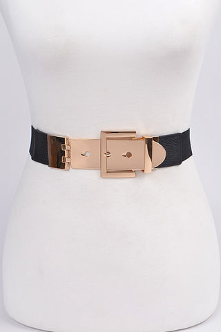 Gold Material Buckle Belt