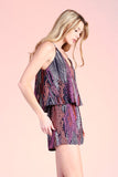 Dream Beads Print Cami Romper