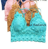 Lace Crochet Bralette (Pick Color)