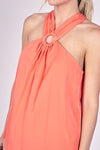 Halter Open Shoulder Casual Top