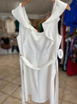 Ruffles & Zipper Detail Dress