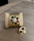 3 Color Circle Turkish Ring