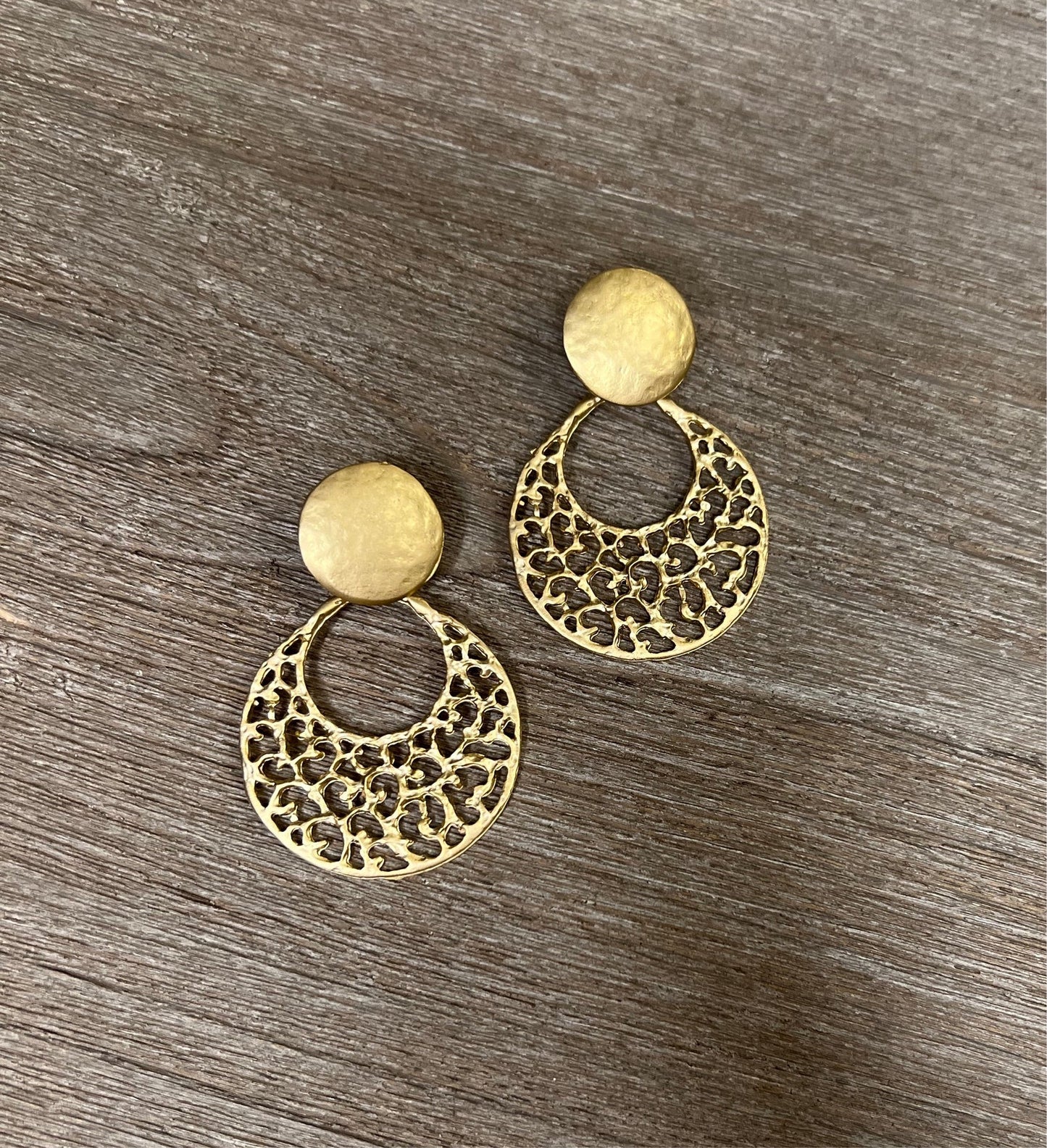 Turkish Gold Earrings