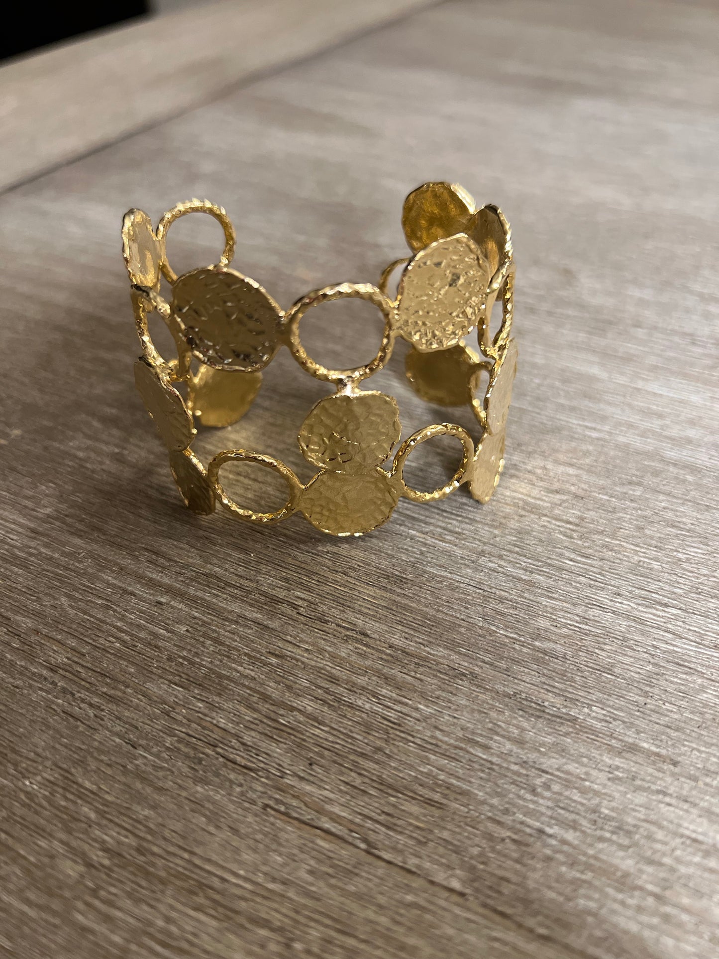 Turkish Circles Cuff Bracelet