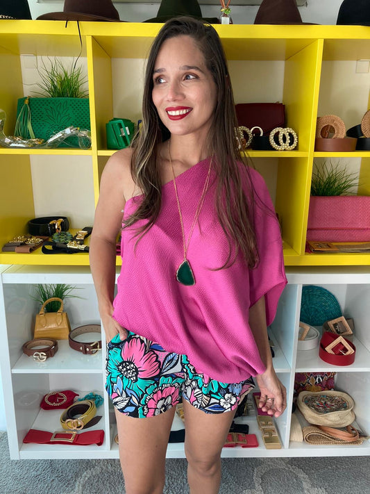 One Shoulder Blouse