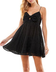 Sparkle Spaghetti Strap Dress