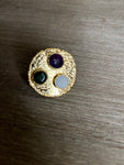 3 Color Circle Turkish Ring