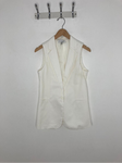 One Button Blazer Vest