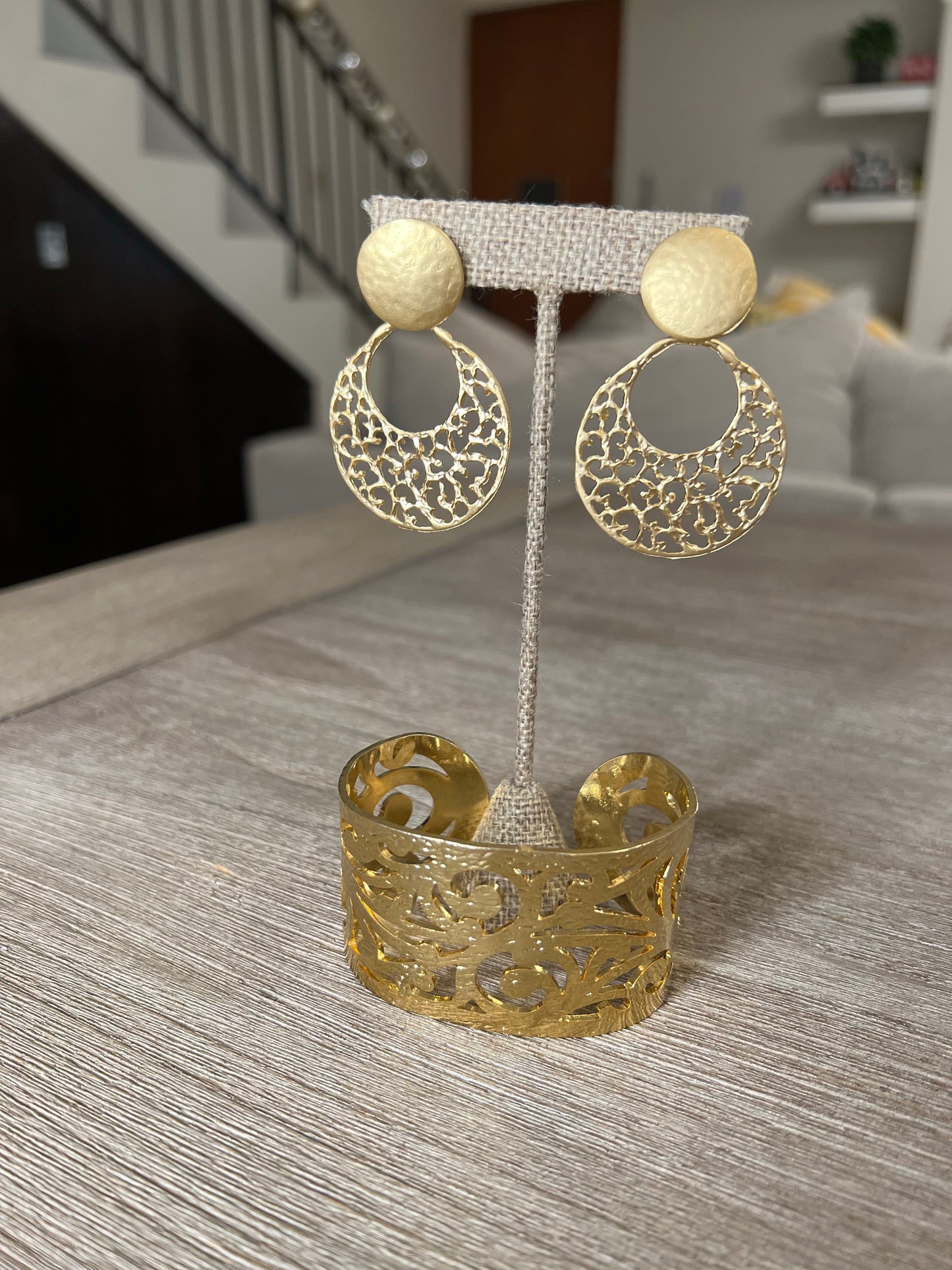 Turkish Gold Earrings