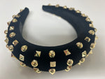 Gold Beads Padded Heaband