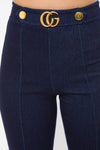 High Waist Denim Stretch Fashion Jean Pants
