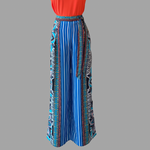 Mosaic Print Palazzo Pants